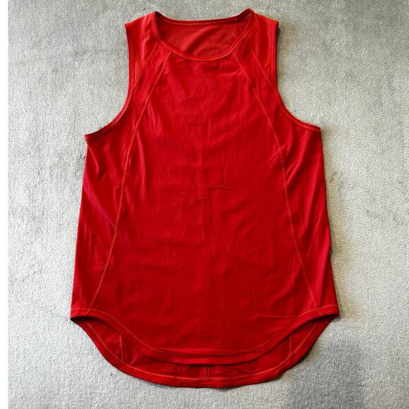 Lululemon Sculpt Tank‎ Top in Carnation Red Sleeveless Workout Shirt Women's 6 - Picture 4 of 9